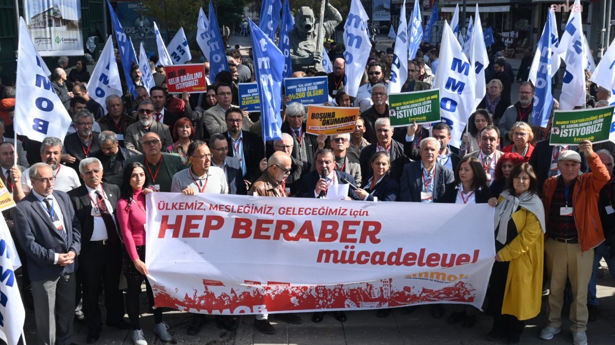 TMMOB, mühendislik ve mimarlık sorunlarını masaya yatırdı