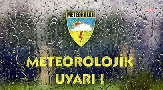 Meteorolojiden 7 ile sarı alarm: sağanak yağış geliyor!