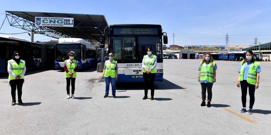 Başkentte toplu taşımaya kadın eli değecek