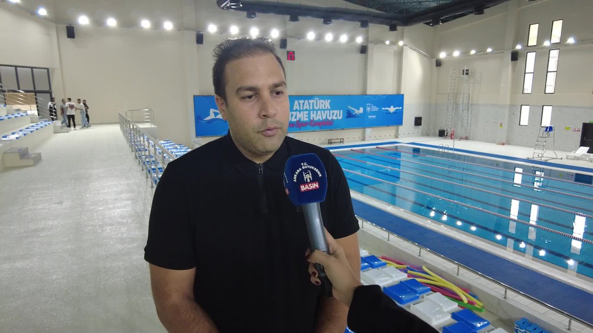 Sincan Atatürk Yüzme Havuzu büyük ilgi topladı