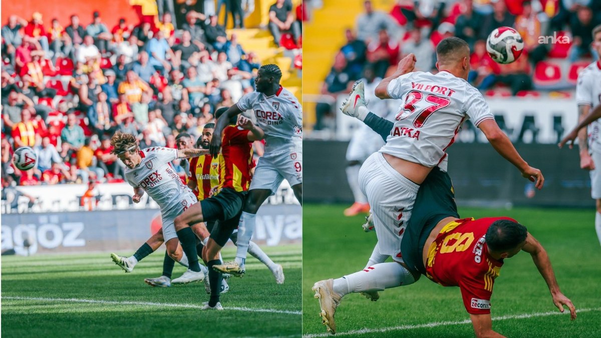 Samsunspor, Kayserispor'u farklı bir skorla geçiyor