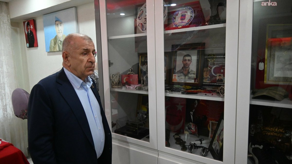 Ümit Özdağ şehit ailesini ziyaret etti, terörle müzakere bitmeli