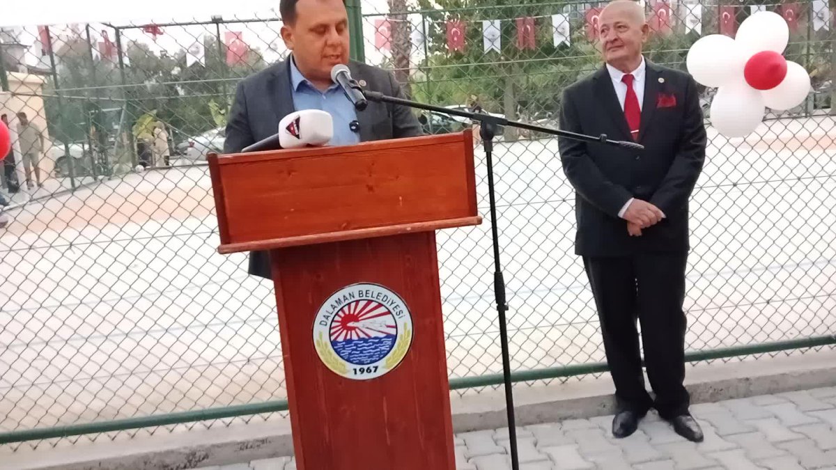 Öykü Naz Meşe Halkevi, Dalaman'da açılışını yaptı