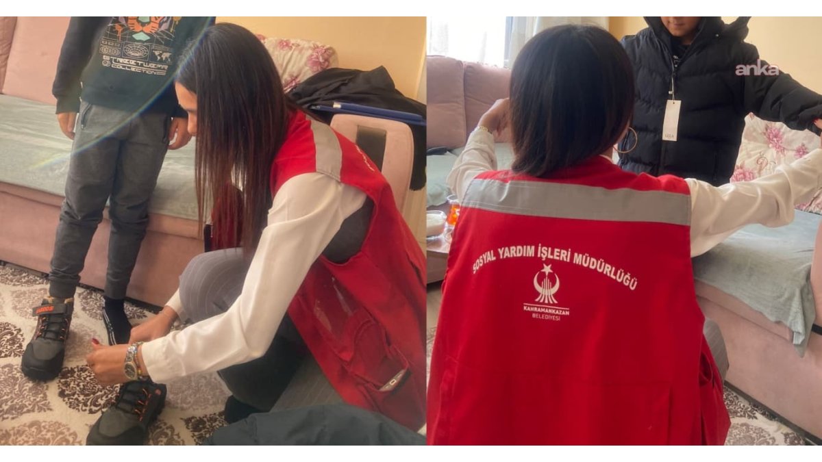 Kahramankazan'da çocukların yüzü gülüyor