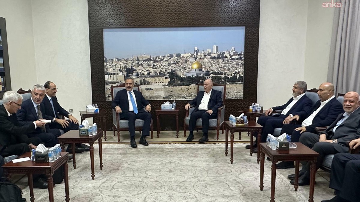 Fidan ve Kalın'dan Hamas ile kritik görüşme