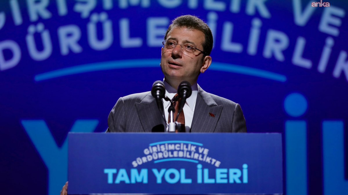 İmamoğlu'ndan mitinge güçlü çağrı: Ahlak ve adalet mücadelesindeyiz