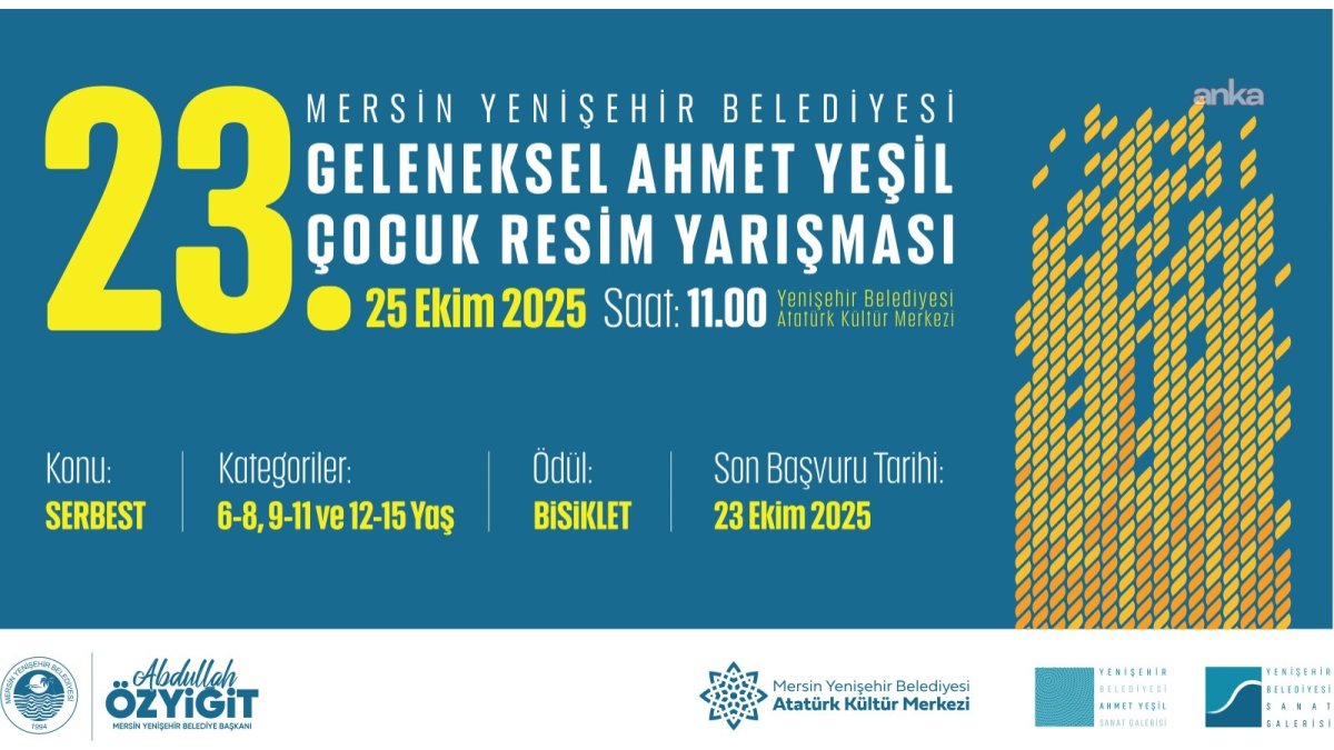 Çocukların Renk Dolu Yarışması için son gün!