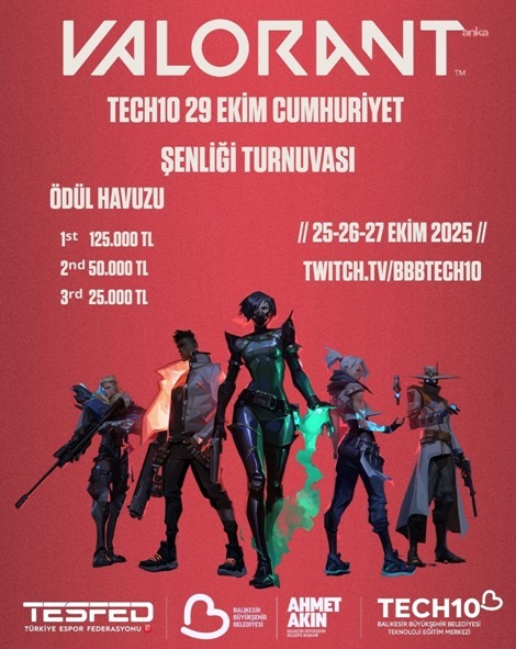 Cumhuriyet Bayramı'nda Balıkesir'de e-spor heyecanı başlıyor