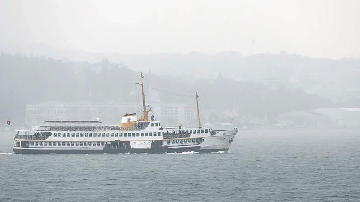 İstanbul'da vapur ve teleferik seferleri iptal edildi