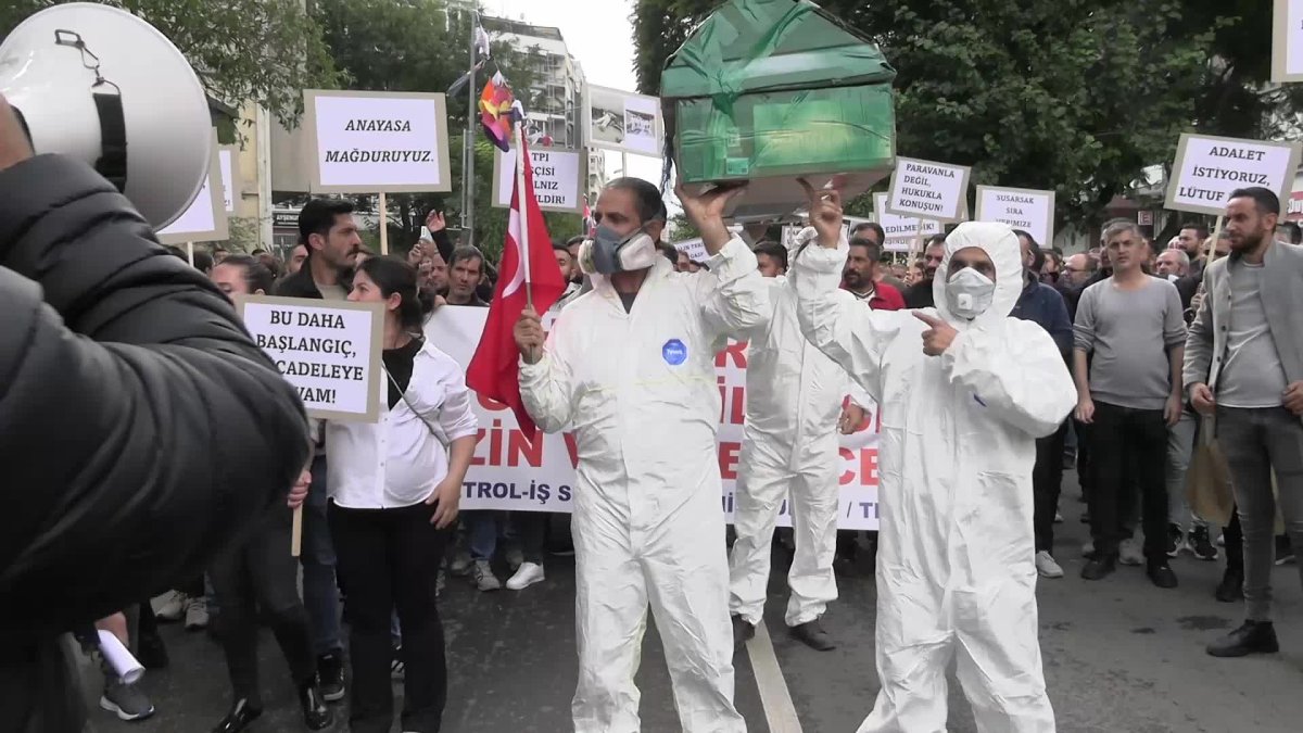 İzmir'de TPI işçilerine yürüyüş yasağı: 'Haklarımızı koruyacağız'