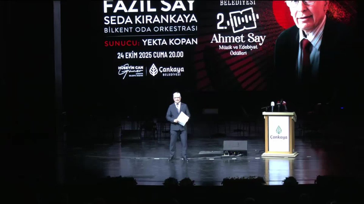 Ahmet Say ödülleri sahiplerini buldu!