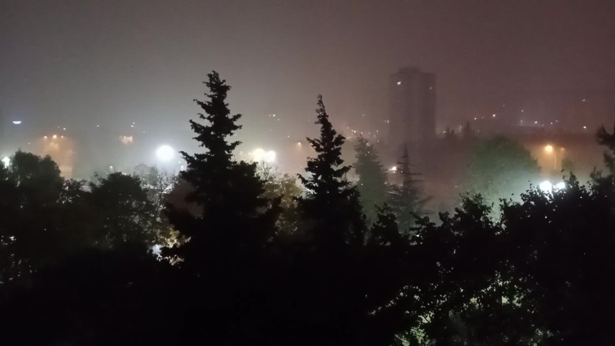 İstanbul'da gök gürültülü sağanak etkisini gösteriyor