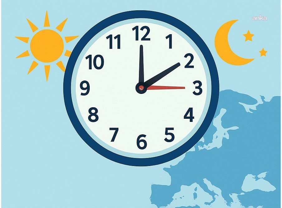 Avrupa'da yaz saati sona eriyor, Türkiye ile fark 2 saate iniyor