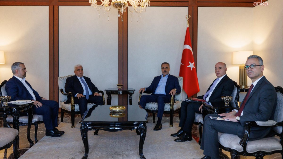 Fidan ve el-Feyyad Ankara'da buluştu