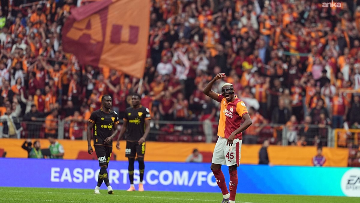 Galatasaray, Göztepe'yi 3-1 ile geçti