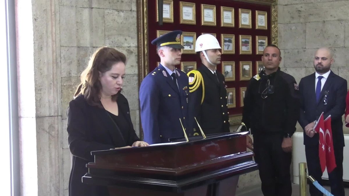 CSO, Anıtkabir'de anlamlı bir anma gerçekleştirdi