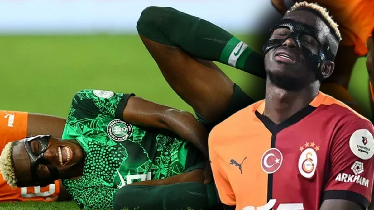 Galatasaray'dan kötü haber! Osimhen'in sağlık durumu belli oldu