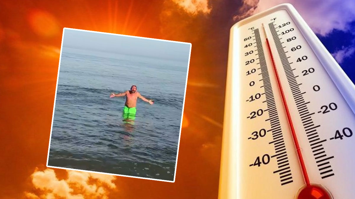 Güneşli havayı fırsat bildi! Karadeniz'in keyfini çıkardı