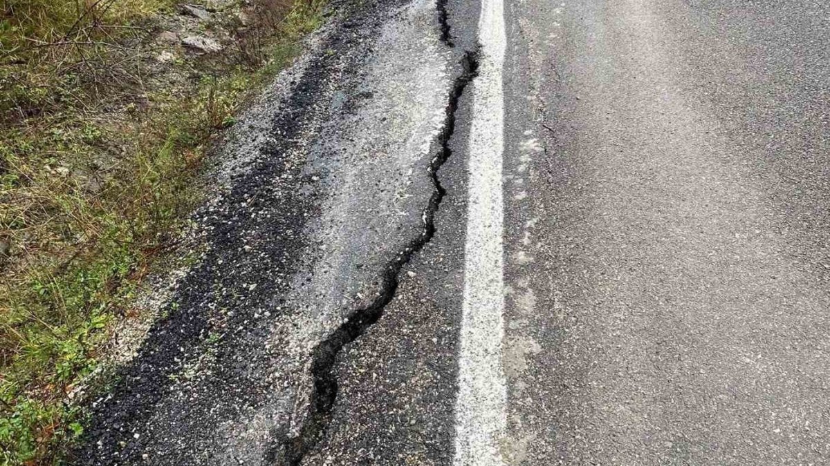 Kastamonu'da Şiddetli Yağışlar Heyelana Neden Oldu