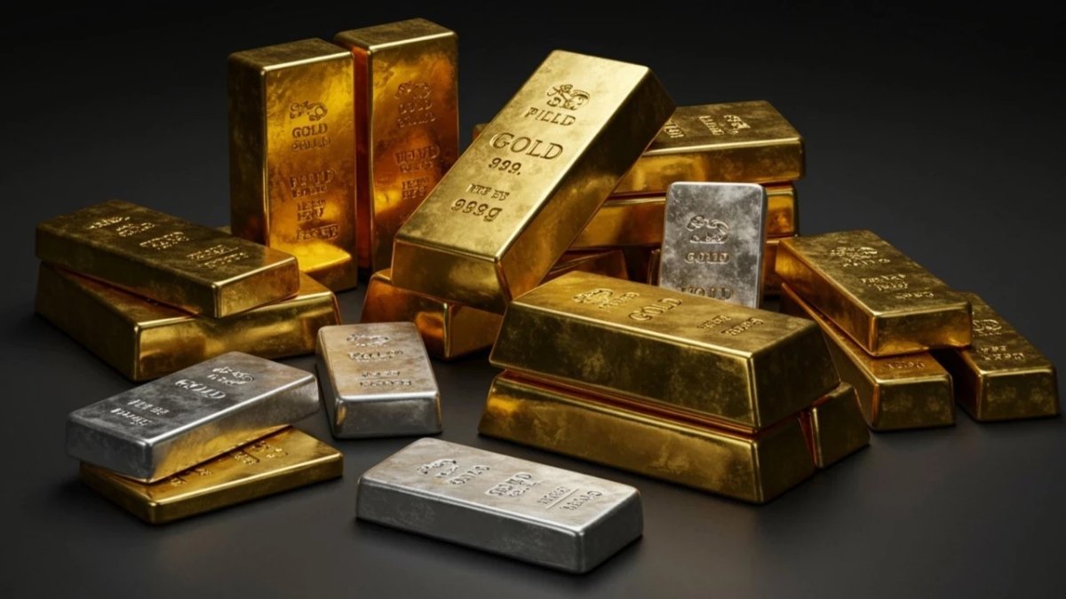 Altın ve gümüş yeniden düşüşte