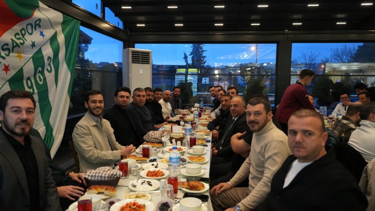 Bursaspor ve Ankaragücü Dostluk İftarında Buluştu