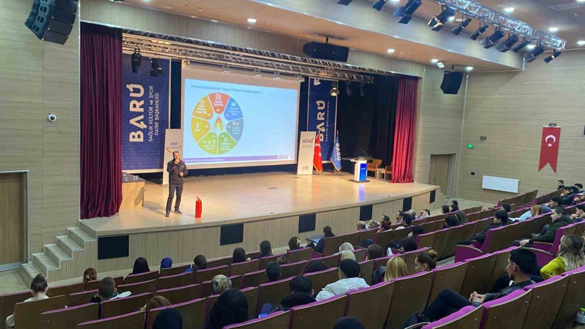 Bartın Üniversitesinde Afet Eğitimi Başladı
