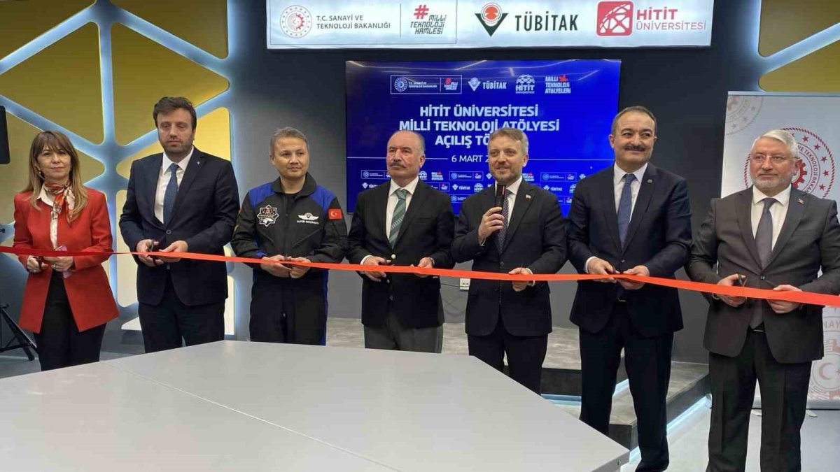 Hitit Üniversitesi Milli Teknoloji Atölyesi Hizmete Açıldı