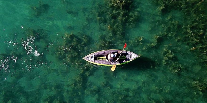 'Yeryüzü cenneti' Nemrut Krater Gölü'nde normalleşme bereketi