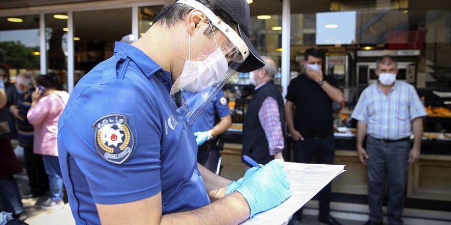 Maske takmayan 7 bin kişiye idari işlem uygulandı