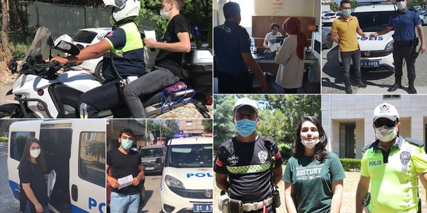 Polis ekipleri YKS'ye giren öğrenciler için seferber oldu