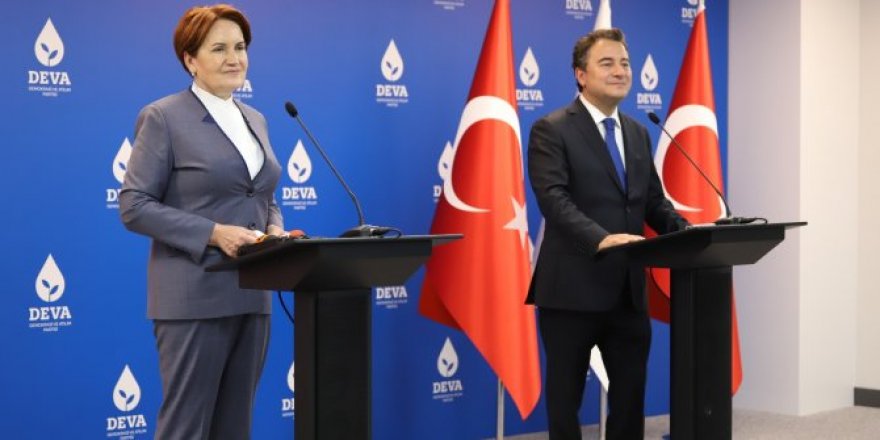 Akşener ve Babacan'dan ortak açıklama