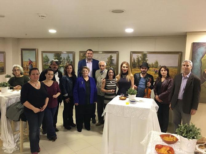 Kartal’da 50 kursiyerin  eserleri beğeniye sunuldu