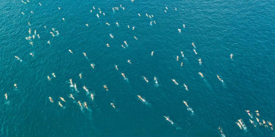 32. Boğaziçi Kıtalararası Yüzme Yarışı yapıldı