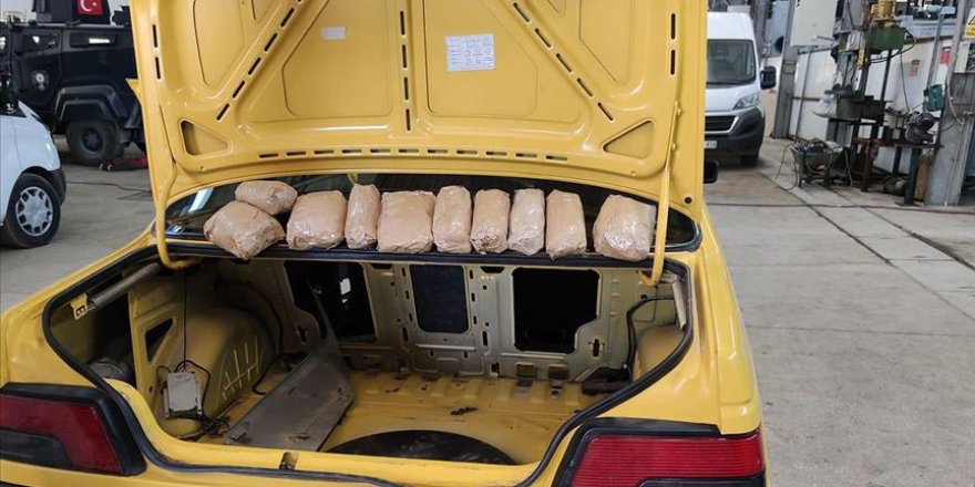 Van'da 4 kilo 155 gram sentetik uyuşturucu ele geçirildi