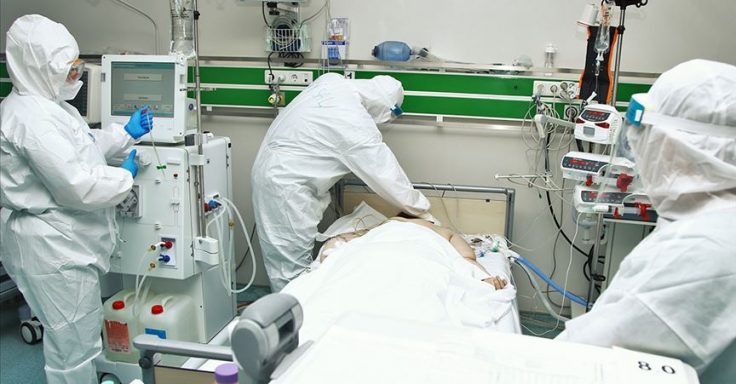 Irak'ta Kovid-19 nedeniyle son 24 saatte 84 can kaybı