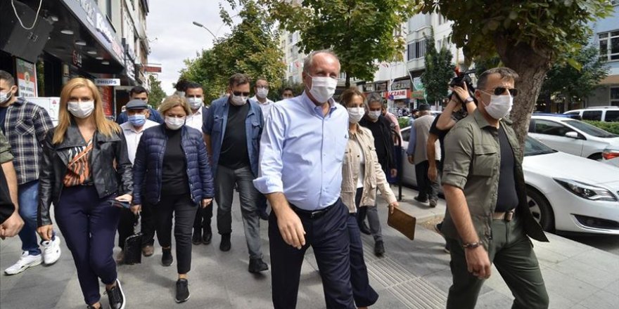 Eski CHP Milletvekili Muharrem İnce Çorum'u ziyaret etti