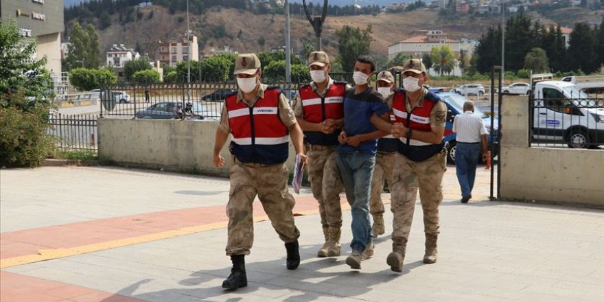 Hatay'da ormanlık alanı ateşe verdiği iddiasıyla yakalanan şüpheli tutuklandı