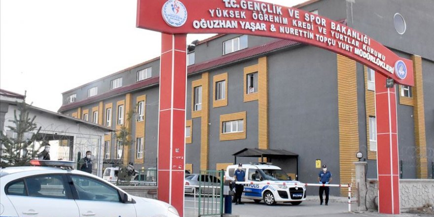 Yurt ve pansiyonlarda 2 bin 157 kişi izolasyon altında tutuluyor