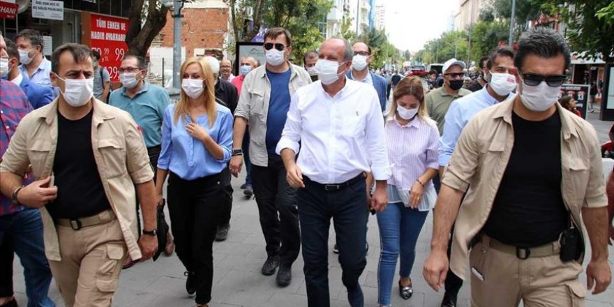 Eski CHP Milletvekili Muharrem İnce Uşak'ı ziyaret etti