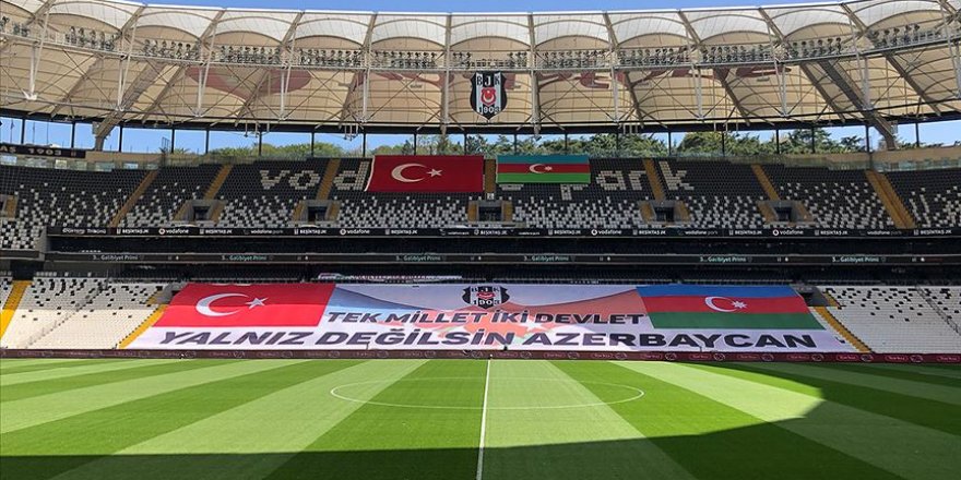 Beşiktaş'tan Azerbaycan'a destek mesajı