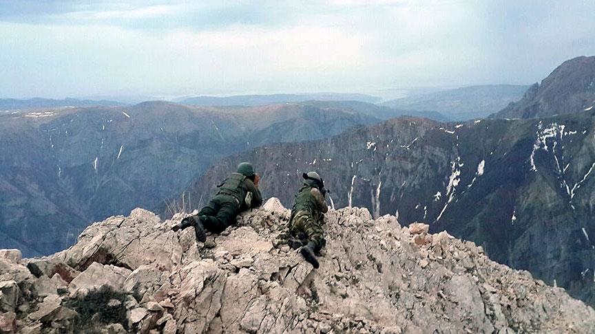 Turuncu listedeki terörist öldürüldü