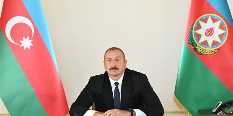 Azerbaycan Cumhurbaşkanı Aliyev: Türkiye Karabağ’daki çözüm sürecinde yer almalıdır