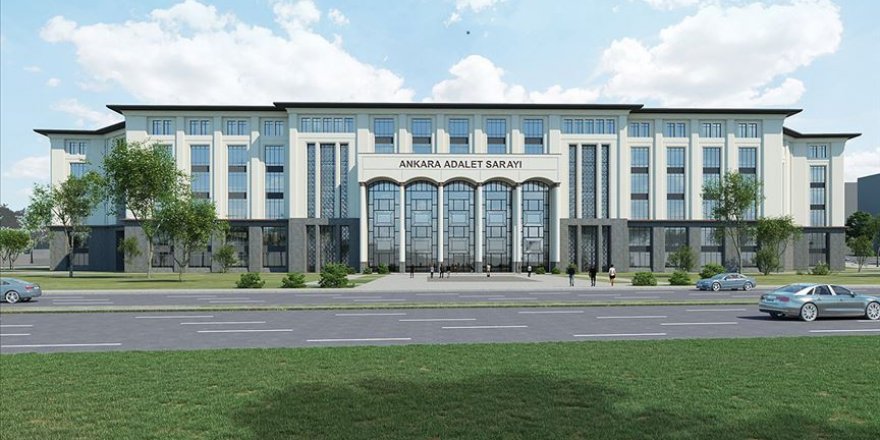 Adalet Bakanı Gül Ankara'ya yapılacak Adalet Sarayı'nın proje görsellerini ilk kez paylaştı