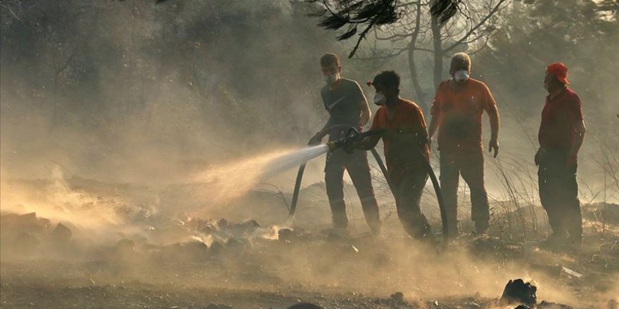 Hatay'da çıkan orman yangını 3 ilçeye yayıldı