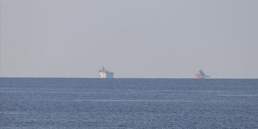 Oruç Reis gemisi Antalya Limanı'ndan ayrıldı