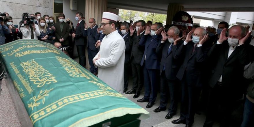 Gazeteci yazar Bekir Coşkun için cenaze töreni düzenlendi