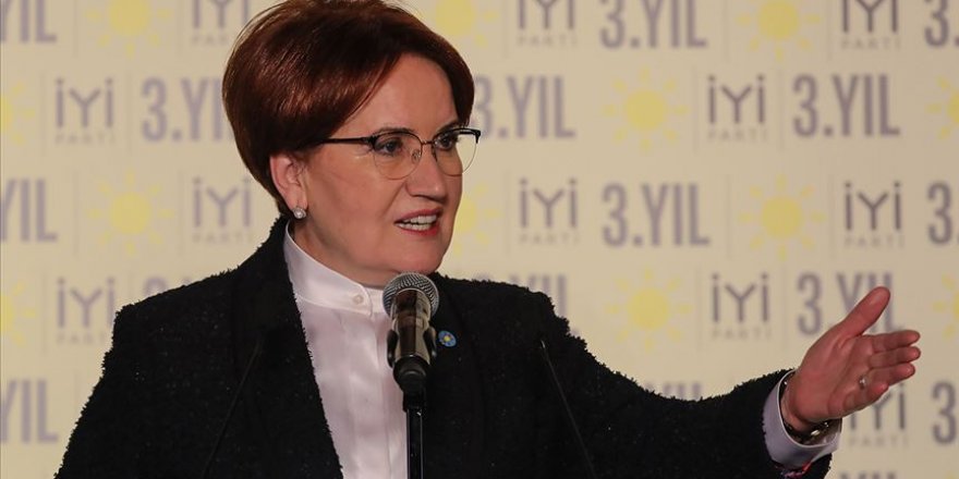 İYİ Parti Genel Başkanı Akşener: Bizim öykümüz, büyük Türk milletinin öyküsüdür