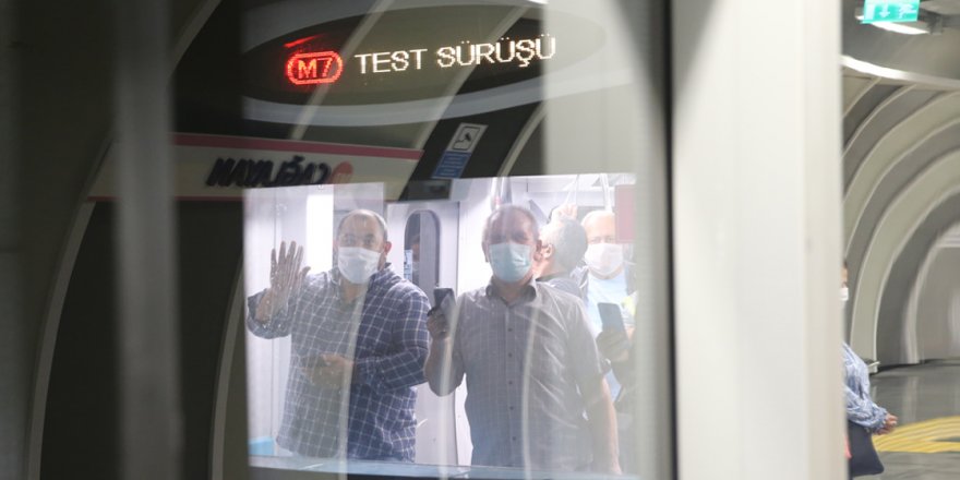 Mecidiyeköy-Mahmutbey Metrosunda seferler başladı