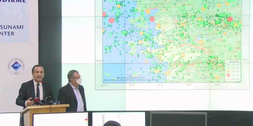 Kandilli Rasathanesi'nden deprem açıklaması