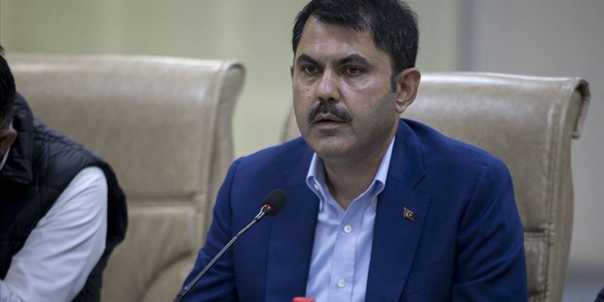 Bakan Murat Kurum deprem bölgesinde